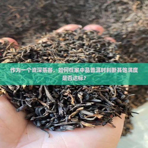 普洱茶的饱满度