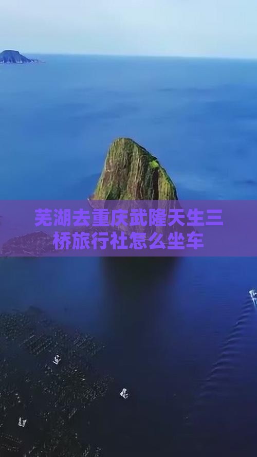 芜湖去重庆武隆天生三桥旅行社怎么坐车