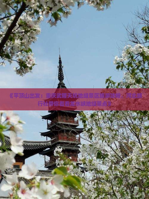 《平顶山出发：重庆武隆天坑地缝景区旅游攻略，河北旅行社带你看看龙水峡地缝景点》