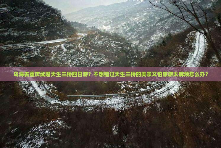 乌海去重庆武隆天生三桥四日游？不想错过天生三桥的美景又怕旅游太麻烦怎么办？