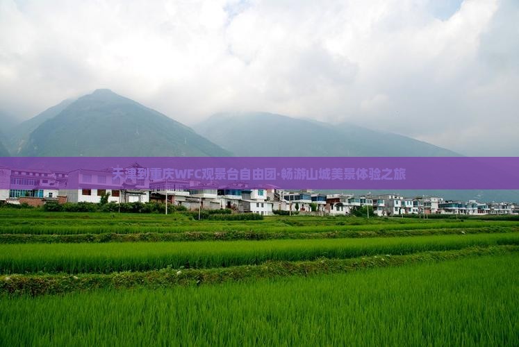 天津到重庆WFC观景台自由团·畅游山城美景体验之旅
