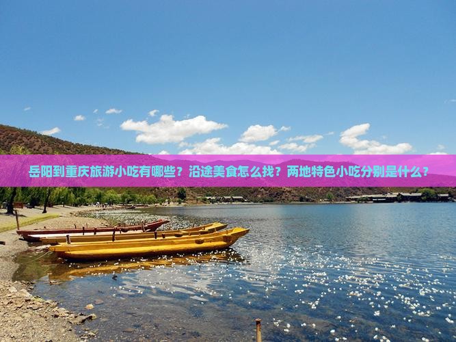 岳阳到重庆旅游小吃有哪些？沿途美食怎么找？两地特色小吃分别是什么？