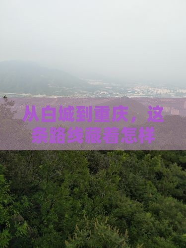 白城去重庆攻略