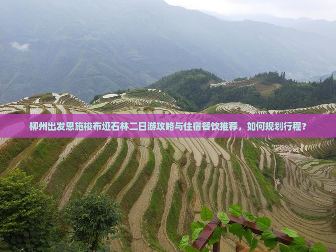 柳州出发恩施梭布垭石林二日游攻略与住宿餐饮推荐，如何规划行程？
