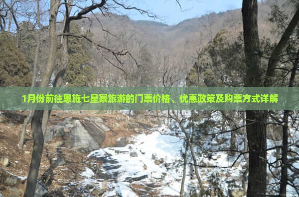1月份前往恩施七星寨旅游的门票价格、优惠政策及购票方式详解