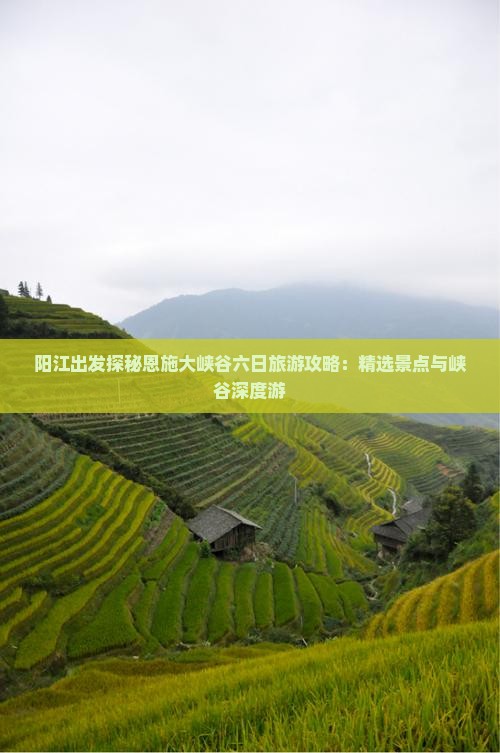 阳江出发探秘恩施大峡谷六日旅游攻略：精选景点与峡谷深度游