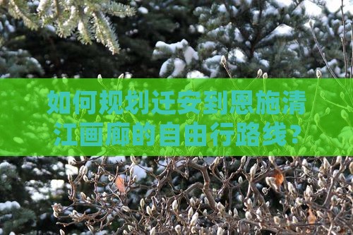 迁安去恩施清江画廊自由团
