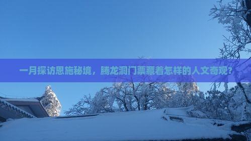 一月去恩施腾龙洞门票