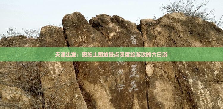 天津到恩施土司城六日游