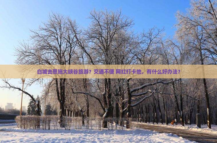白城去恩施大峡谷旅游