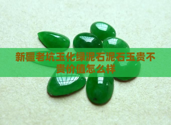 新疆老坑玉化绿泥石泥石玉贵不贵价值怎么样