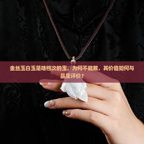 金丝玉白玉是啥档次的玉，为何不能戴，其价值如何与品质评价？