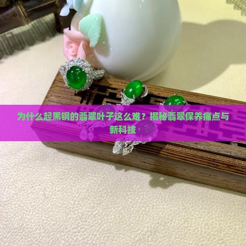 为什么起黑钢的翡翠叶子这么难？揭秘翡翠保养痛点与新科技