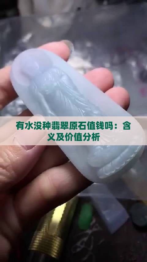 有水没种翡翠原石值钱吗：含义及价值分析