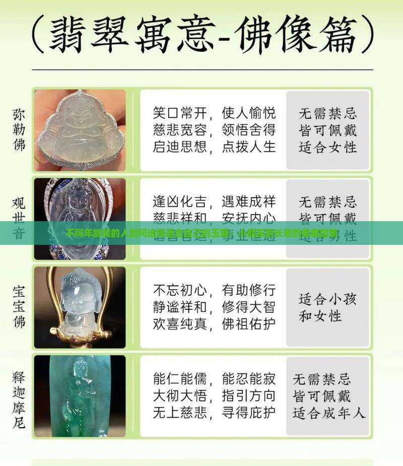 不同年龄段的人如何选择适合自己的玉镯：小朋友到长辈的佩戴指南