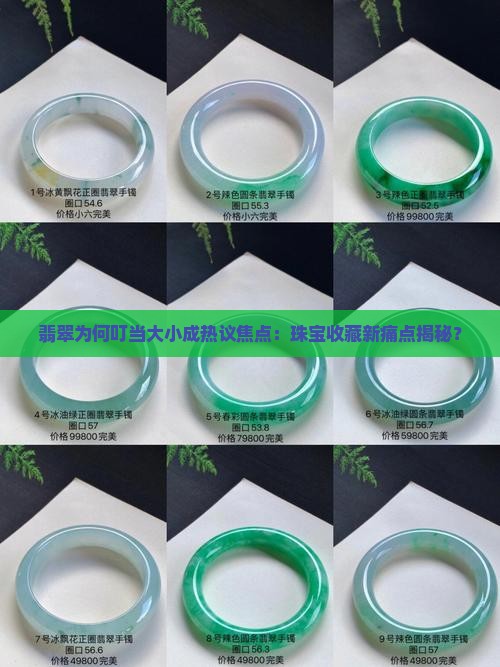 翡翠为何叮当大小成热议焦点：珠宝收藏新痛点揭秘？