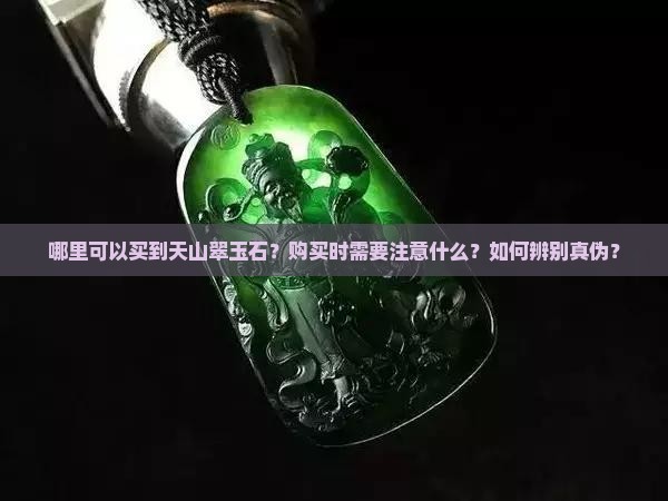 哪里可以买到天山翠玉石？购买时需要注意什么？如何辨别真伪？