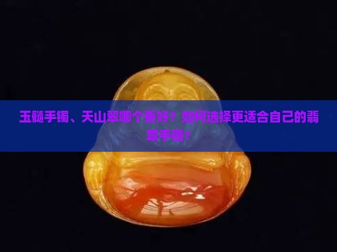 玉髓手镯、天山翠哪个更好？如何选择更适合自己的翡翠手镯？