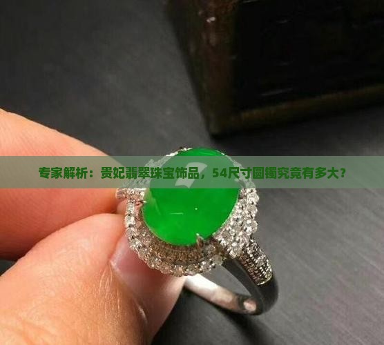 专家解析：贵妃翡翠珠宝饰品，54尺寸圆镯究竟有多大？