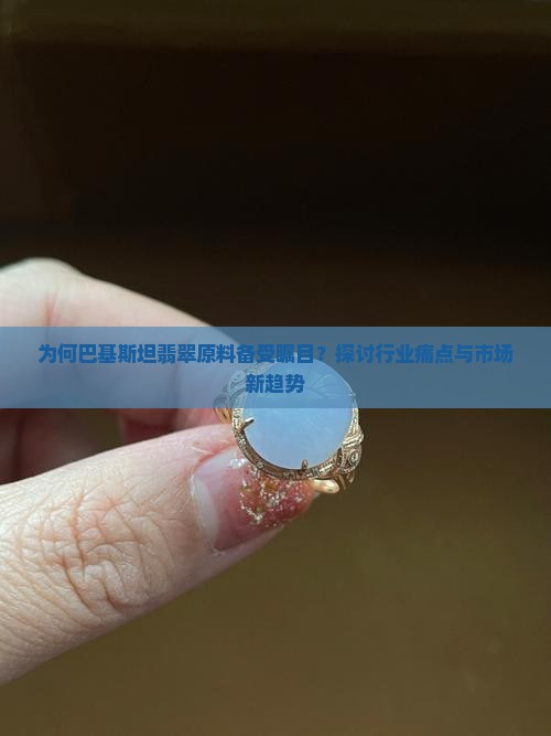为何巴基斯坦翡翠原料备受瞩目？探讨行业痛点与市场新趋势