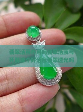 翡翠活藓有用吗翡翠活藓与死藓哪个好活癣翡翠透光吗