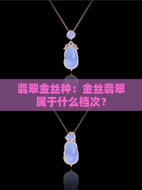 翡翠金丝种：金丝翡翠属于什么档次？