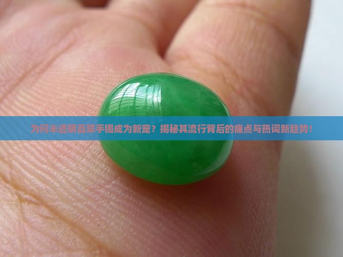 为何半透明翡翠手镯成为新宠？揭秘其流行背后的痛点与热词新趋势！