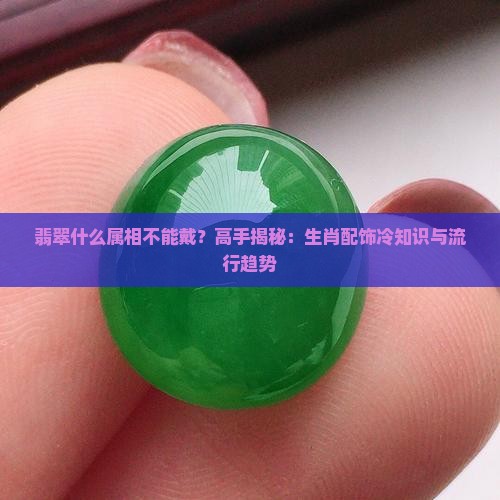翡翠什么属相不能戴？高手揭秘：生肖配饰冷知识与流行趋势