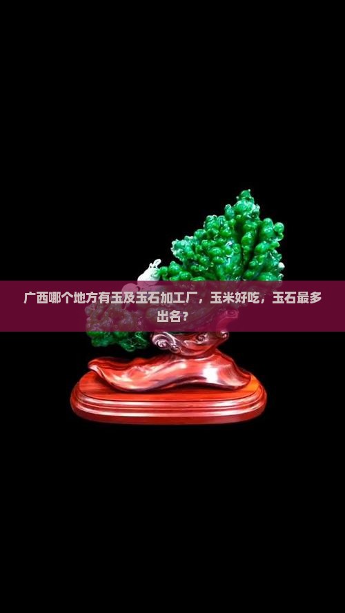 广西哪个地方有玉及玉石加工厂，玉米好吃，玉石最多出名？