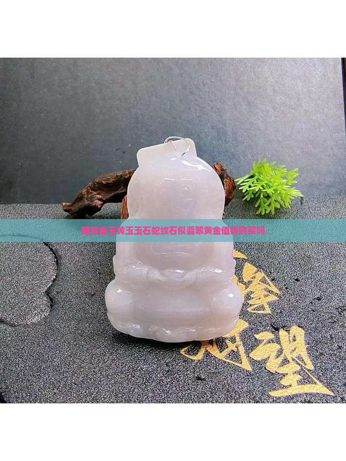 朝鲜金玉黄玉玉石蛇纹石似翡翠黄金值得购买吗
