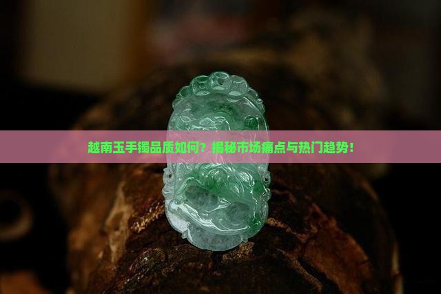 越南玉手镯品质如何？揭秘市场痛点与热门趋势！
