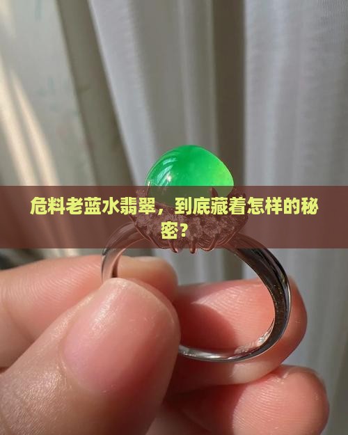 危料老蓝水翡翠，到底藏着怎样的秘密？