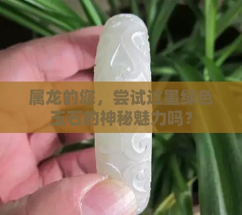 属龙的您，尝试过墨绿色玉石的神秘魅力吗？