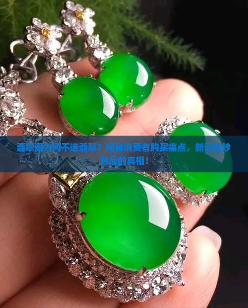 翡翠阁为何不送翡翠？揭秘消费者购买痛点，新词热炒背后的真相！