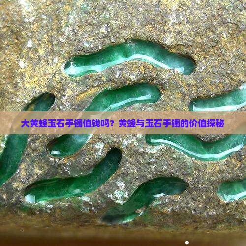 大黄蜂玉石手镯值钱吗？黄蜂与玉石手镯的价值探秘