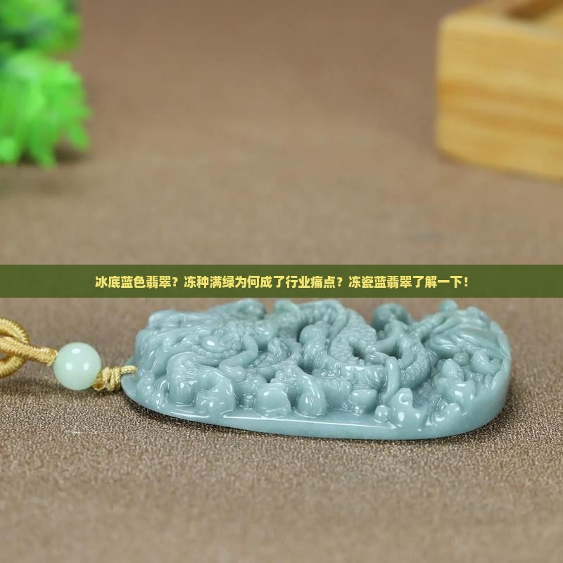 冰底蓝色翡翠？冻种满绿为何成了行业痛点？冻瓷蓝翡翠了解一下！