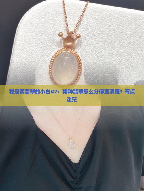 我是买翡翠的小白#2：糯种翡翠怎么分得更清楚？有点迷茫
