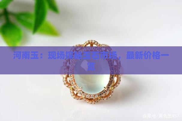 河南玉：现场探秘玉石市场，最新价格一览