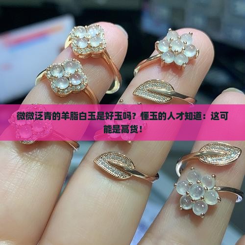微微泛青的羊脂白玉是好玉吗？懂玉的人才知道：这可能是高货！