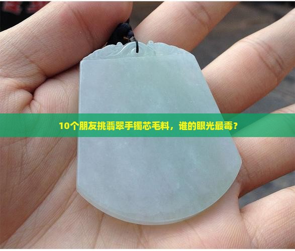 10个朋友挑翡翠手镯芯毛料，谁的眼光最毒？