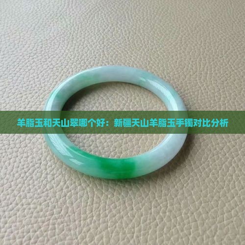 羊脂玉和天山翠哪个好：新疆天山羊脂玉手镯对比分析