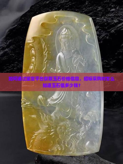 如何通过鉴定平台获取玉石价格信息，招标采购时怎么知道玉石值多少钱？