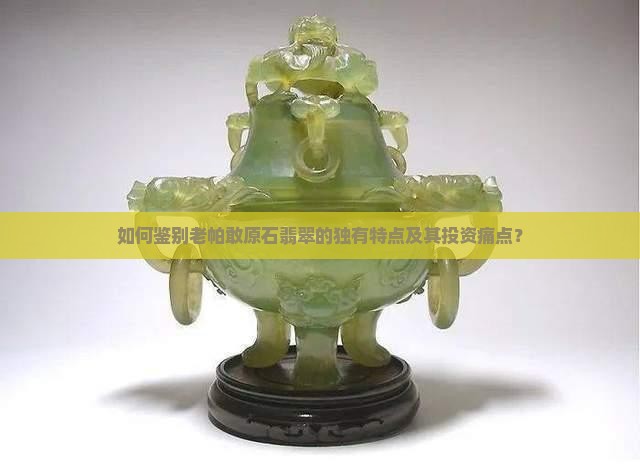 如何鉴别老帕敢原石翡翠的独有特点及其投资痛点？