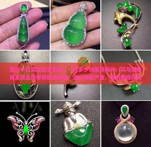 西安小红买蓝田玉手镯，一克多少钱差异探究：兵马俑姐妹发现品质等级影响价格，溢价特别严重，真的值得探究一斤多少！