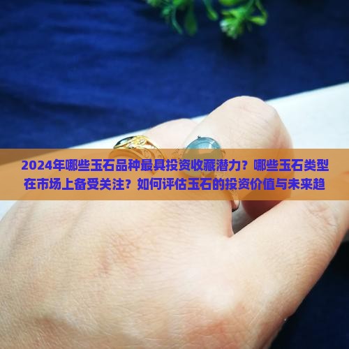 2024年哪些玉石品种最具投资收藏潜力？哪些玉石类型在市场上备受关注？如何评估玉石的投资价值与未来趋势？