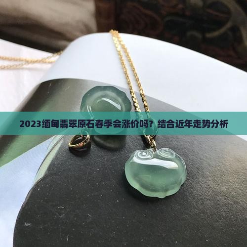 2023缅甸翡翠原石春季会
