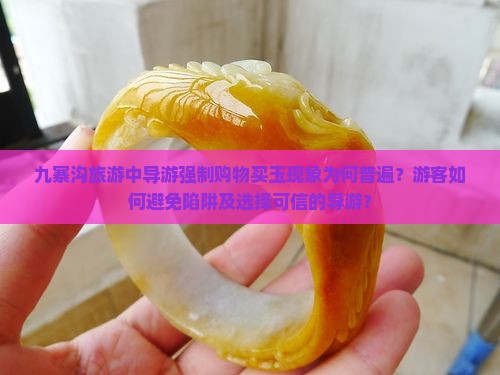 九寨沟旅游导游都带去买玉