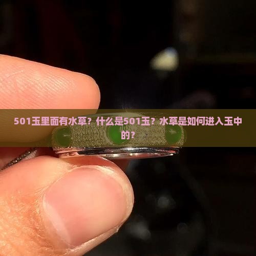 501玉里面有水草