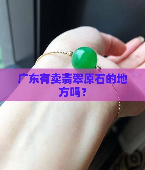 广东翡翠原石吗