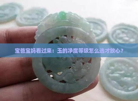玉的净度等级